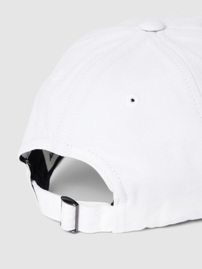 Armedangels Cap mit Label-Stitching Weiss 3