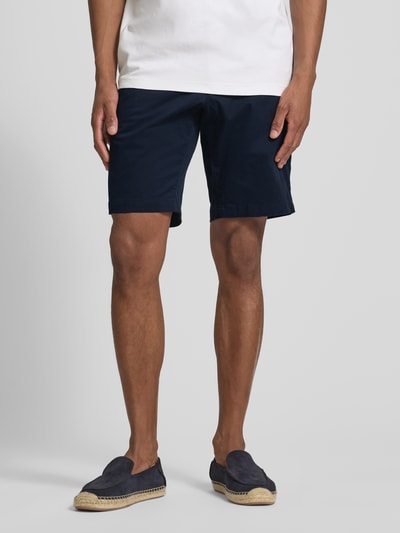 Tommy Hilfiger Relaxed fit korte chino van een mix van katoen en elastaan Marineblauw - 4