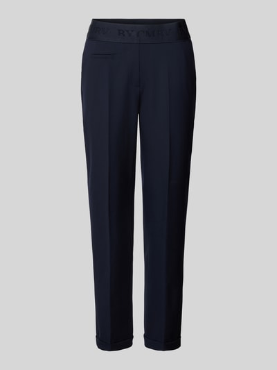 Cambio Broek met elastische band, model 'Kim' Marineblauw - 2