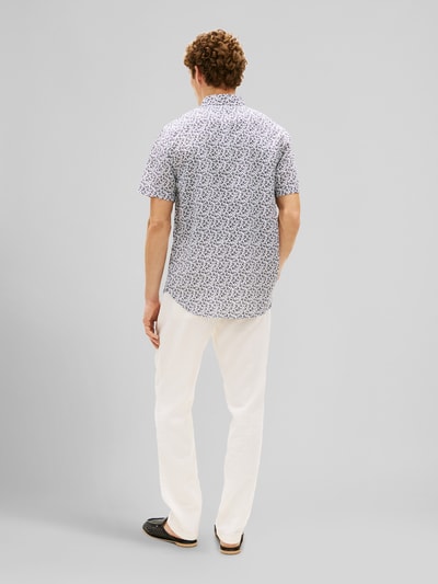 Tommy Hilfiger Regular Fit Kurzarmhemd Offwhite 5