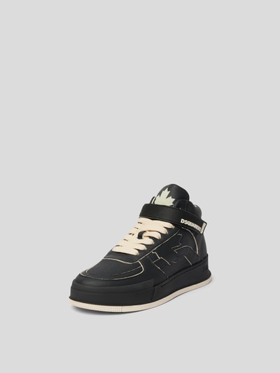 Dsquared2 High-Top-Sneaker mit Label-Details Schwarz 2