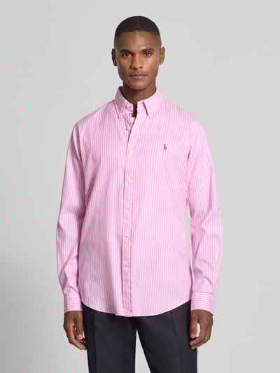Polo Ralph Lauren Vrijetijdsoverhemd met knoopsluiting Rosé - 4
