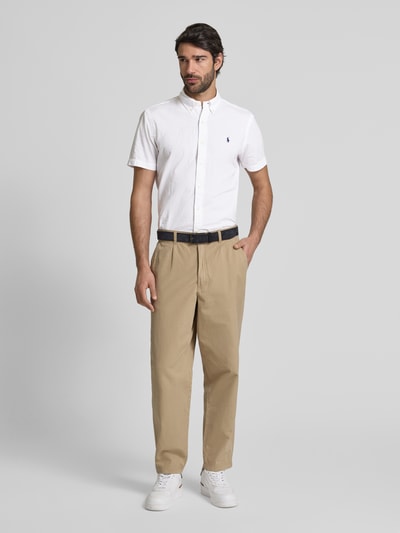 Polo Ralph Lauren Freizeithemd mit Knopfleiste Weiss 1