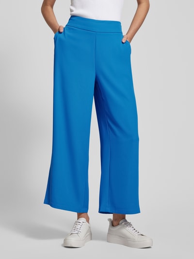 Zero Spodnie materiałowe z wpuszczanymi kieszeniami w stylu francuskim Królewski niebieski 4