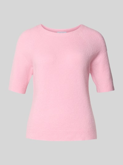 Rich & Royal Gebreide pullover met ribboorden Lichtroze - 2