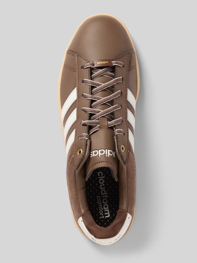 adidas Sportswear Sneakers met reliëflogo, model 'Court' Lichtbruin - 3