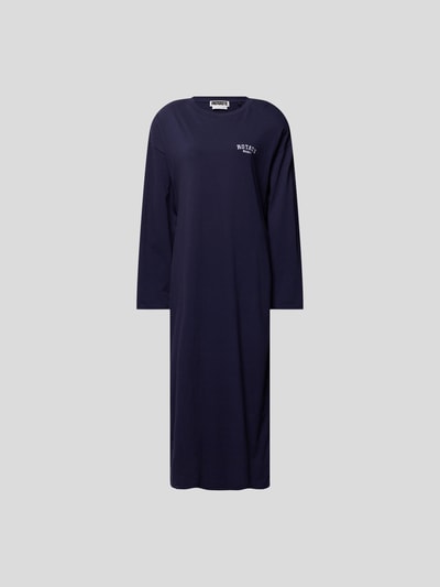 ROTATE BIRGER CHRISTENSEN Sweatkleid mit Label-Stitching Dunkelblau 2