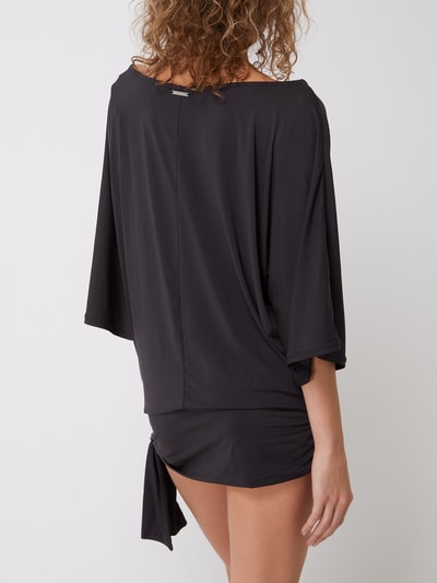 MICHAEL Michael Kors Schwimmshirt mit U-Boot-Ausschnitt Schwarz 4