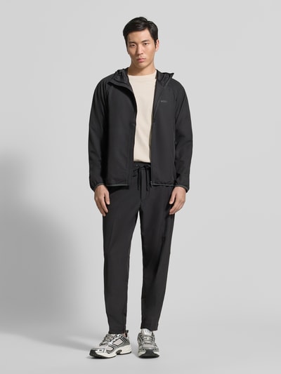 BOSS Green Regular Fit Funktionsjacke aus wasserdichtem Material Modell 'L_COMMUTER' Black 1