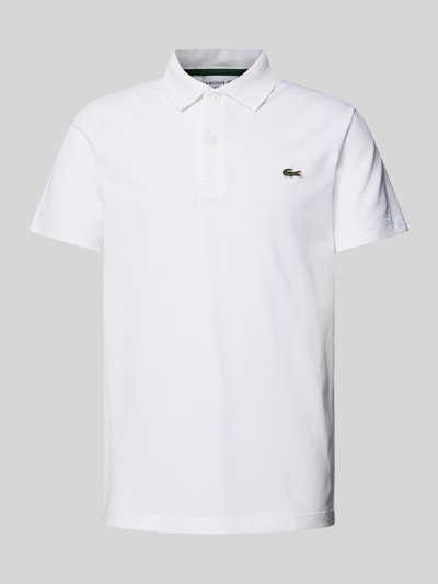 Lacoste Poloshirt mit Label-Detail Weiss 2