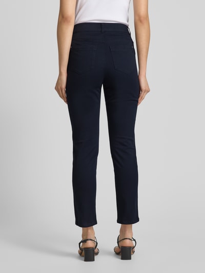 Christian Berg Woman Slim fit broek met verkort model Donkerblauw - 5