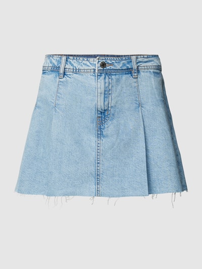 Gina Tricot Spódnica mini stylizowana na denim Jeansowy niebieski 2