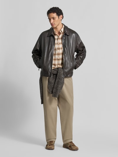 ARMEDANGELS Relaxed Fit Freizeithemd aus reiner Baumwolle Beige 1