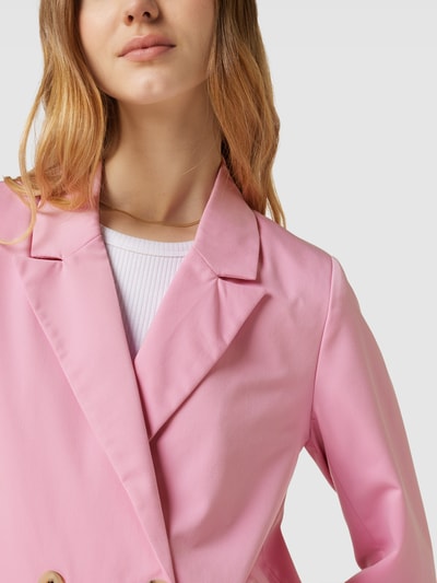 Pieces Blazer mit Reverskragen Rosa 3