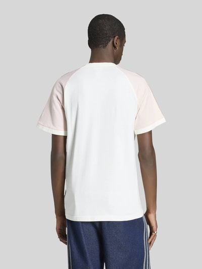 adidas Originals Regular Fit T-Shirt aus reiner Baumwolle Hellrosa 4