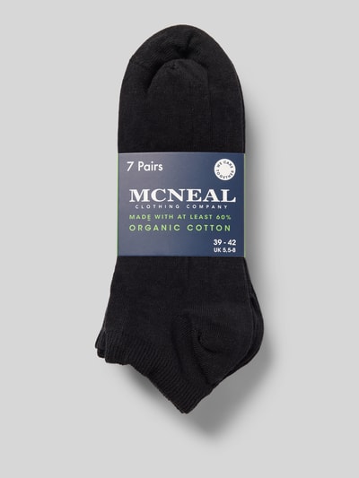 MCNEAL Sokken met labelprint in een set van 7 paar Zwart - 3