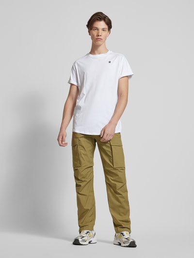 G-Star Raw Spodnie cargo o kroju regular fit z kieszeniami z tyłu model ‘Core’ Oliwkowy 1