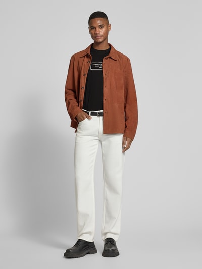 ARMANI EXCHANGE T-shirt met ronde hals Zwart - 1