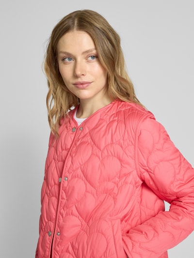 Fuchs Schmitt Steppjacke mit Rundhalsausschnitt Pink 3