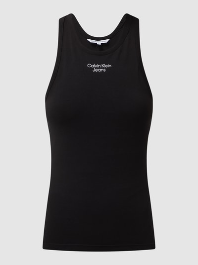 Calvin Klein Jeans Top mit Racerback  Black 2