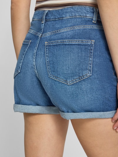 ONLY regular fit korte jeans van katoenmix model 'JOSEPHINE' Blauw - 3