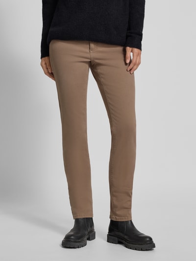 Angels Jeansy o kroju regular fit z 5 kieszeniami model ‘CICI 34’ Szarobrązowy 4