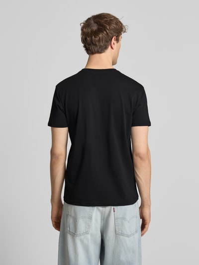 Tommy Jeans Slim Fit T-Shirt aus reiner Baumwolle Black 5