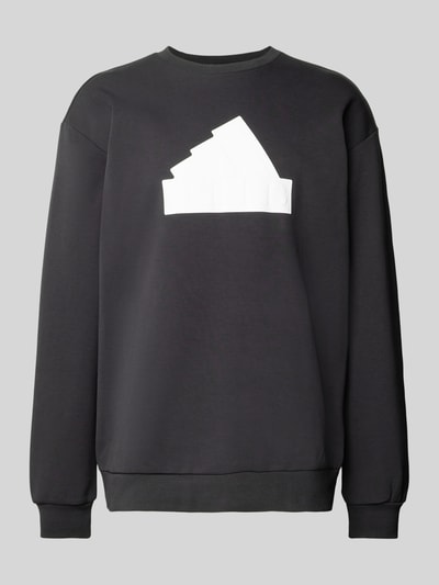 ADIDAS SPORTSWEAR Sweatshirt met labelprint Zwart - 2