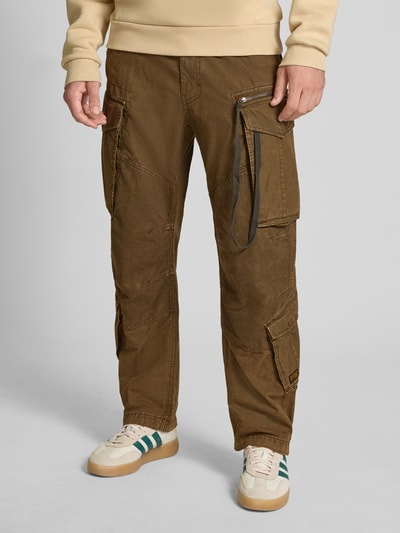 G-Star Raw Stoffen broek met 5-pocketmodel, model 'Rovic' Zand - 4