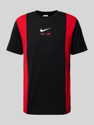 Nike T-shirt met labelprint Zwart - 2