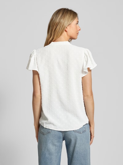 B.Young Blouse met structuurmotief, model ‘BYJELENA’ Offwhite - 5