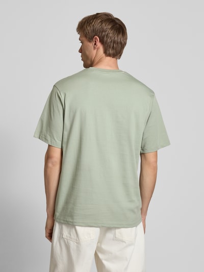 Jack & Jones T-Shirt mit Label-Print Modell 'BEAU' Mint 5