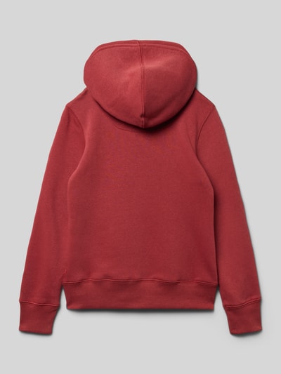 Levi’s® Kids Hoodie mit Label-Print Bordeaux 3