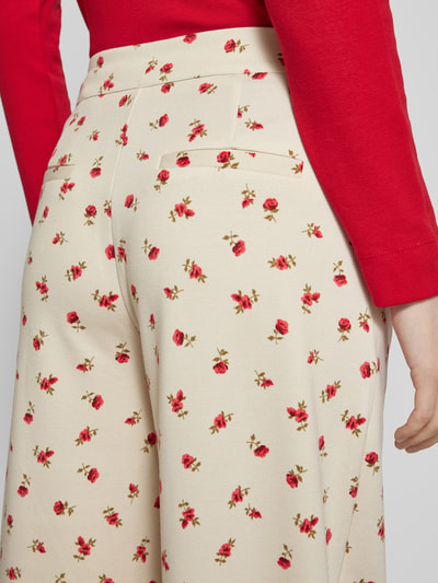 ICHI Hose mit weitem Bein Modell 'KATE' Offwhite 3