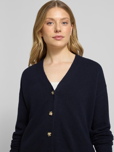 Christian Berg Woman Kurtka z dzianiny z listwą guzikową Ciemnoniebieski 3