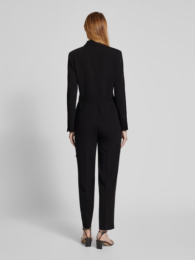 Weekend Max Mara Jumpsuit in Wickel-Optik Modell 'BAVIERA' Black 5