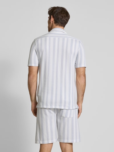 Lindbergh Relaxed Fit Freizeithemd mit Reverskragen Hellgrau 5