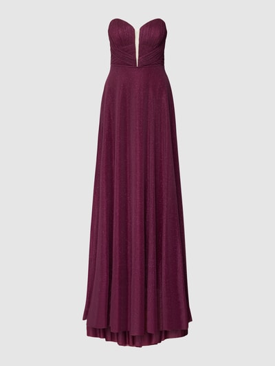 TROYDEN COLLECTION Kleid in Bandeau-Corsage Lila 2