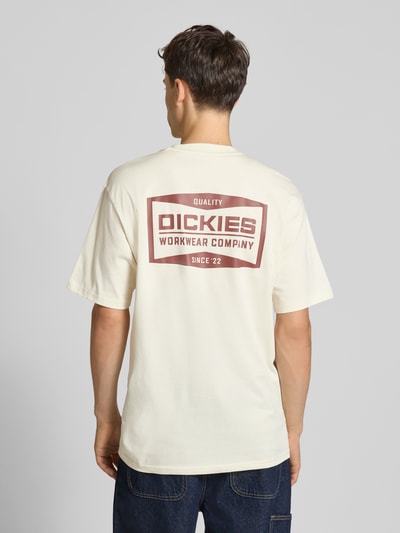 Dickies T-shirt z okrągłym dekoltem model ‘BOLIVAR’ Złamany biały 5