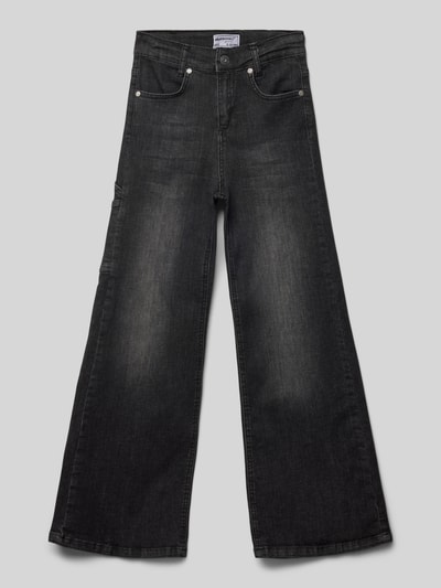 Blue Effect Jeans mit Beintasche Black 1