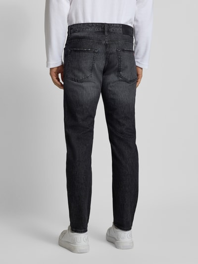 BOSS Orange Regular fit jeans van katoenmix, model 'RE.MAINE BO' Antraciet - 5