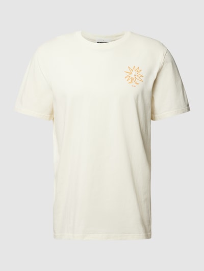 Armedangels T-Shirt mit Motiv-Stitching Modell 'ADONI' Offwhite 2