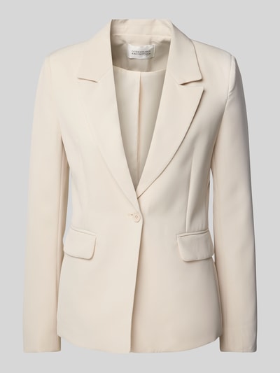 GUIDO MARIA KRETSCHMER WOMAN Slim fit blazer met klepzakken, model 'ISA' Beige - 2