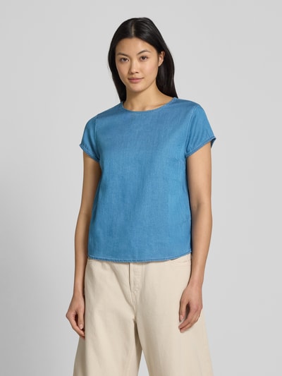 Vila Regular Fit Blusenshirt Modell 'BISTA' Jeansblau 4