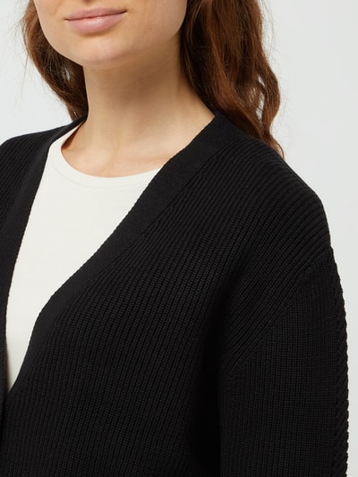 s.Oliver RED LABEL Cardigan van katoenmix  Zwart - 3