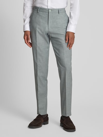 s.Oliver BLACK LABEL Regular Fit Anzughose mit Viskose-Anteil Hellgruen 4