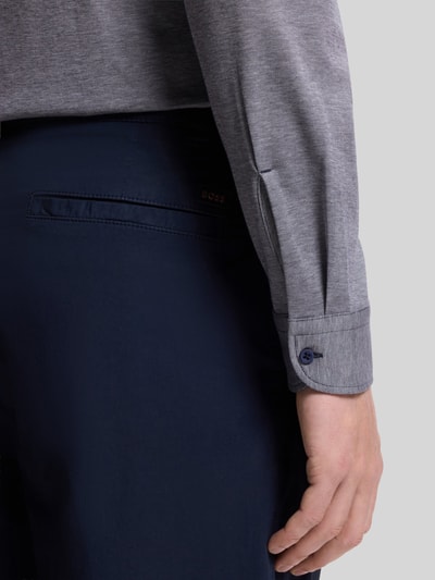 BOSS Orange Slim Fit Freizeithemd aus reiner Baumwolle Modell 'Mysoft_2' Marine 6