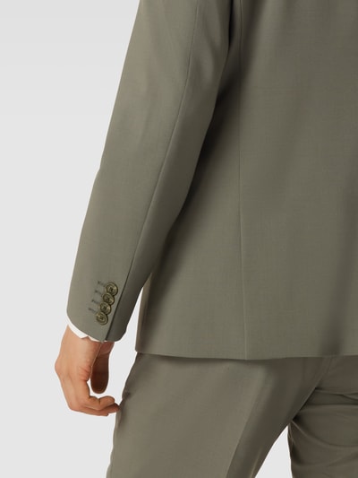 Matinique Slim Fit 2-Knopf-Sakko mit Stretch-Anteil Modell 'George' Khaki 3