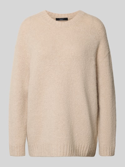 Weekend Max Mara Relaxed Fit Strickpullover aus Alpaka-Mix Modell 'PESCO' Sand 2