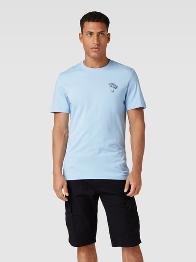 Tom Tailor T-Shirt mit Motiv-Print Bleu 4